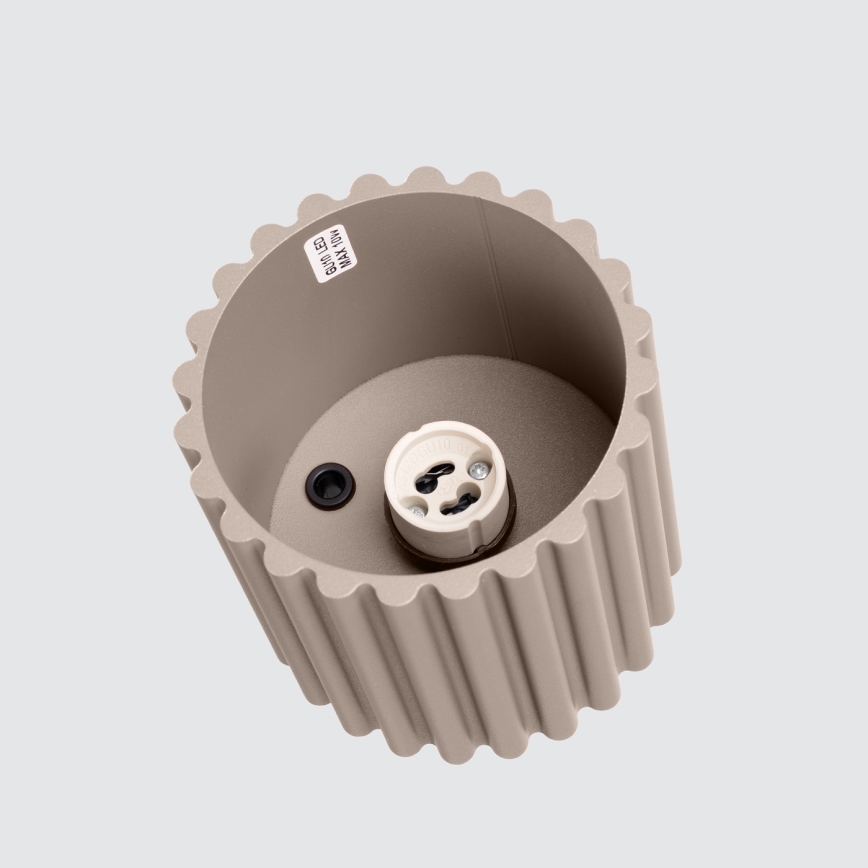 Brilagi - Lampă spot SFERA, 1x GU10/10W/230V, Ø 10 cm, taupe