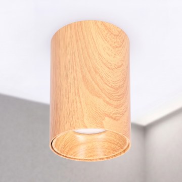 BRILAGI - Lampă spot TRINE 1xGU10/30W/230V decor stejar