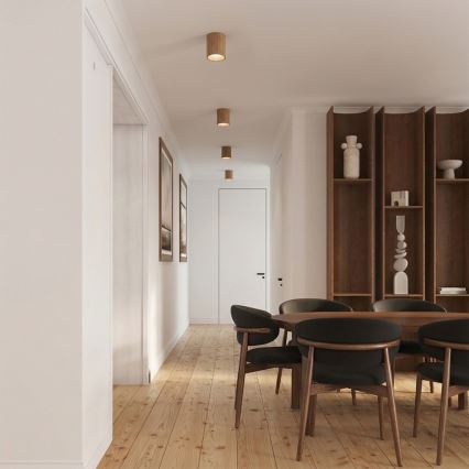 BRILAGI - Lampă spot TRINE 1xGU10/30W/230V decor stejar