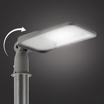 Brilagi - Lampă stradală LED de exterior cu articulație URBANLIGHT LED/100W/230V gri IP65