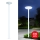 Brilagi - Lampă stradală LED de exterior cu stâlp de 3 m URBANSPARK LED/120W/230V, albă, IP65