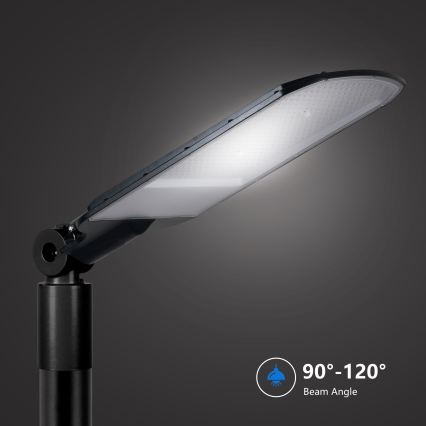 Brilagi - Lampă stradală LED de exterior URBANLIGHT, 200W, 230V, neagră, IP65