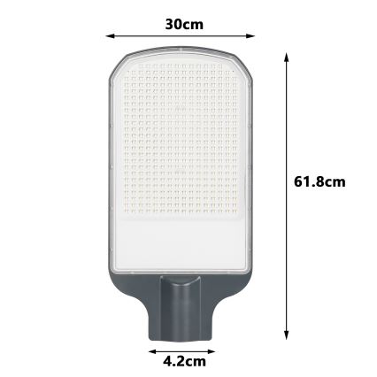 Brilagi - Lampă stradală LED de exterior URBANLIGHT, 250 W, 230 V, antracit, IP65