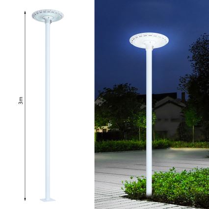 Brilagi - Lampă stradală LED de exterior URBANSPARK LED/120W/230V alb IP65