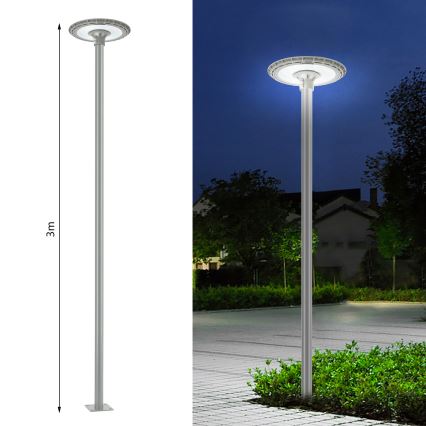 BRILAGI - Lampă stradală LED de exterior URBANSPARK LED/120W/230V gri IP65