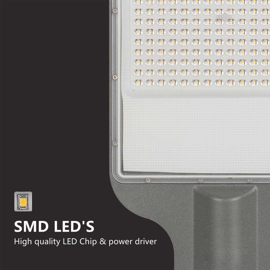 Brilagi - Lampă stradală LED pentru exterior URBANLIGHT, 200 W, 230 V, gri, IP65