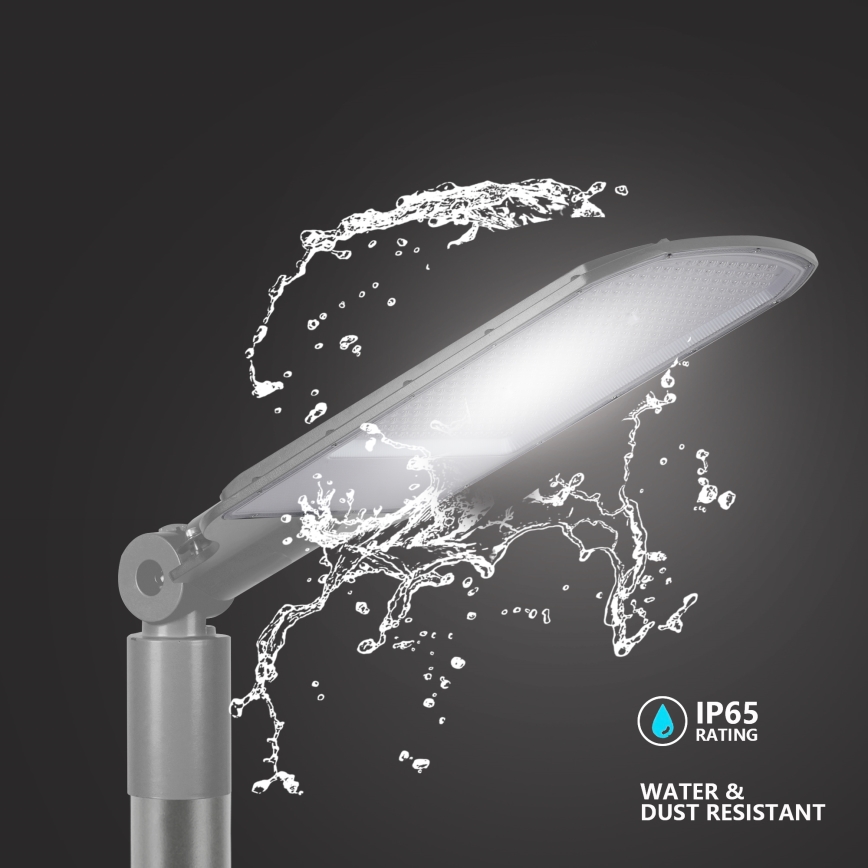 Brilagi - Lampă stradală LED pentru exterior URBANLIGHT, 200 W, 230 V, gri, IP65