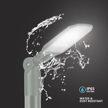 Brilagi - Lampă stradală LED pentru exterior URBANLIGHT, 50 W, 230 V, gri, IP65