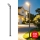 Brilagi - Lampă stradală LED pentru exterior URBANLIGHT, cu stâlp de 3 m și articulație, LED 50W, 230V, negru, IP65