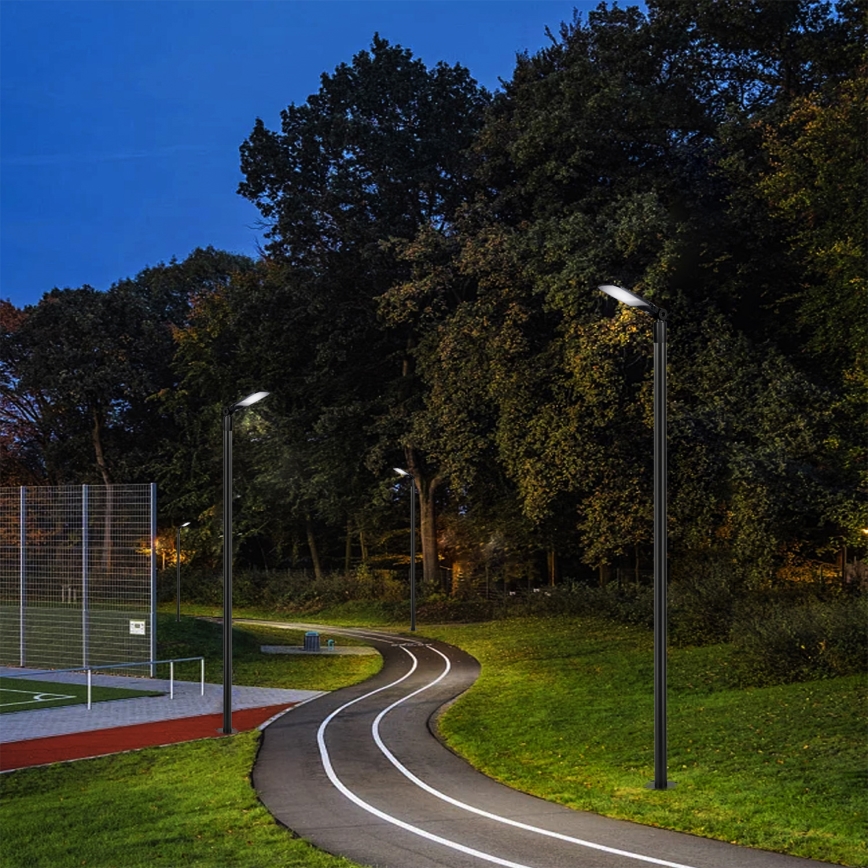 Brilagi - Lampă stradală LED URBANLIGHT, 100 W, 230 V, neagră, IP65