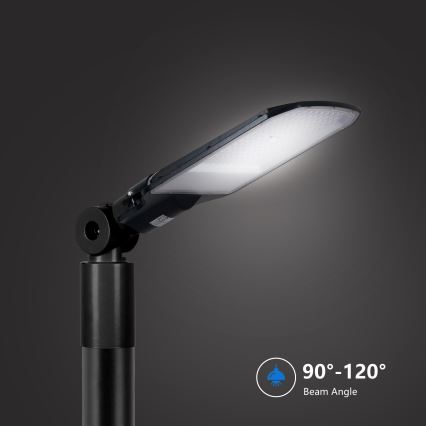 Brilagi - Lampă stradală LED URBANLIGHT, 100 W, 230 V, neagră, IP65