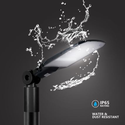 Brilagi - Lampă stradală LED URBANLIGHT, 100 W, 230 V, neagră, IP65
