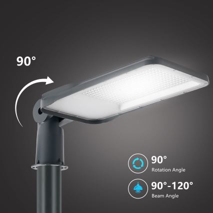 Brilagi - Lampă stradală LED URBANLIGHT, 200W, 230V, antracit, IP65