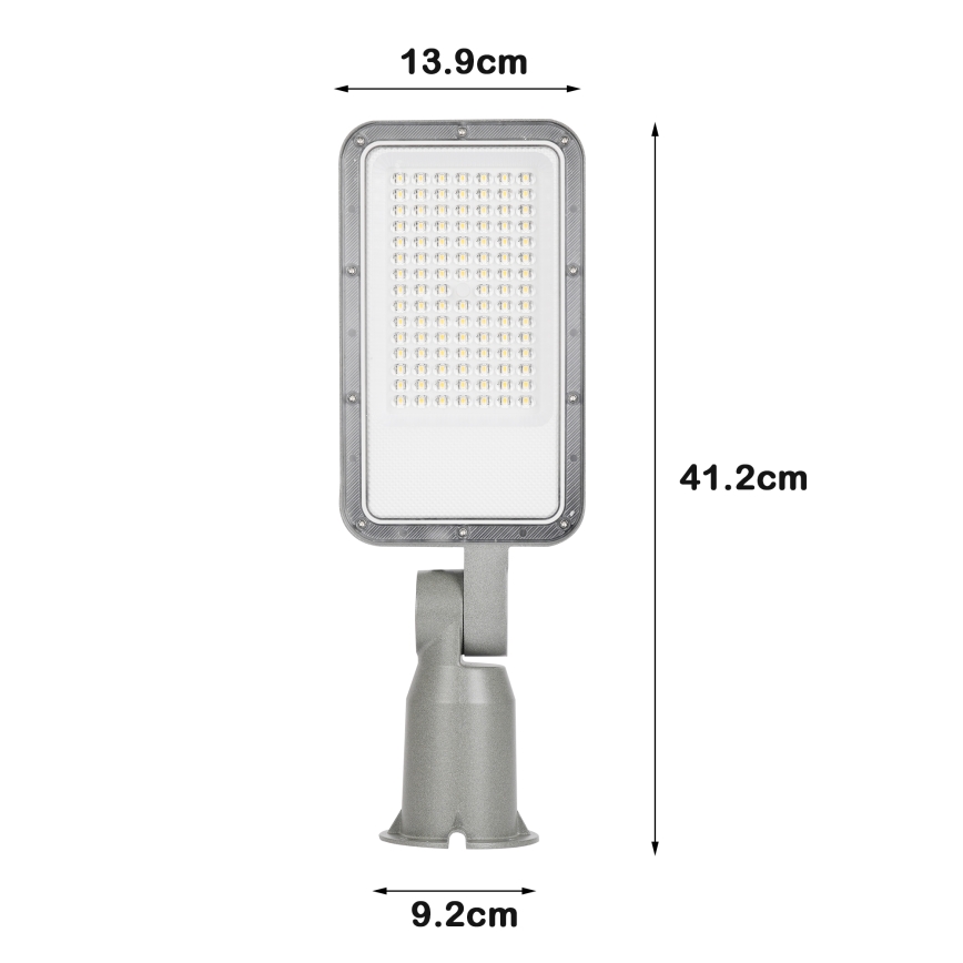 Brilagi - Lampă stradală LED URBANLIGHT, 50 W, 230 V, gri, IP65