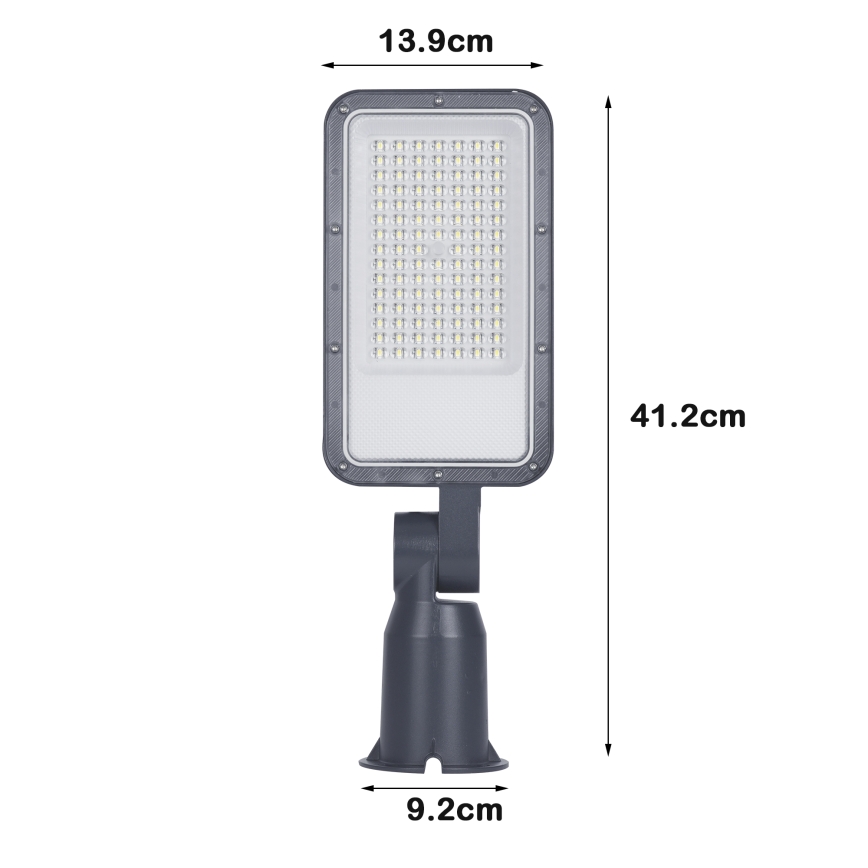 Brilagi URBANLIGHT - lampă stradală LED de exterior, cu articulație, 50W, 230V, antracit, IP65