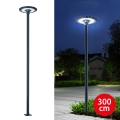 Brilagi - Lampă stradală LED URBANSPARK pentru exterior cu stâlp de 3 m, 120W/230V, antracit, IP65