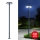 Brilagi - Lampă stradală LED URBANSPARK pentru exterior cu stâlp de 3 m, 120W/230V, antracit, IP65