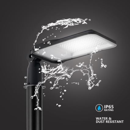 Brilagi - Lampă stradală URBANLIGHT LED/100W/230V, negru, IP65