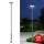 Brilagi - Lampă stradală URBANSPARK LED 120W 230V cu stâlp de 5 m, antracit, IP65