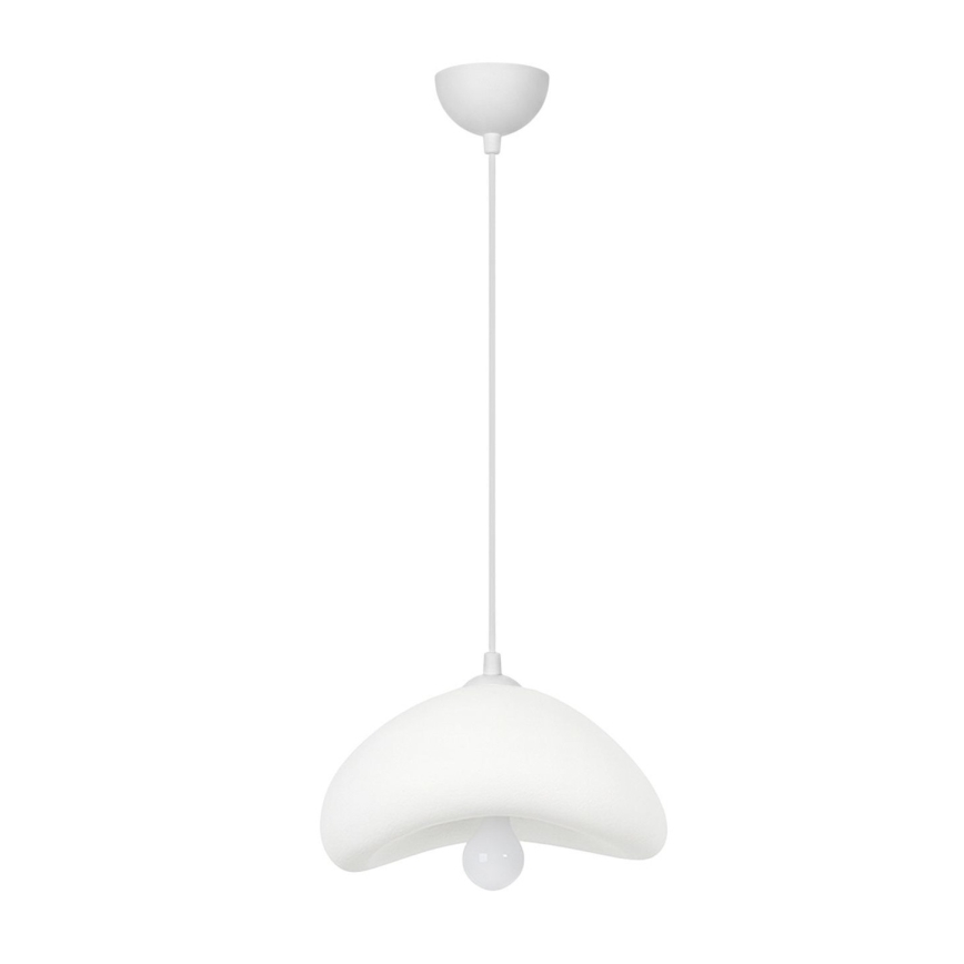 Brilagi - Lampă suspendată cu cablu WABI SABI 1xE27/40W/230V Ø 30 cm albă
