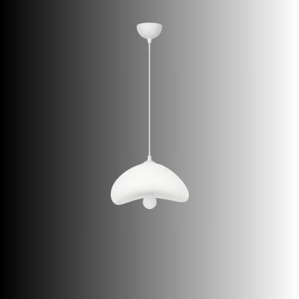 Brilagi - Lampă suspendată cu cablu WABI SABI 1xE27/40W/230V Ø 30 cm albă