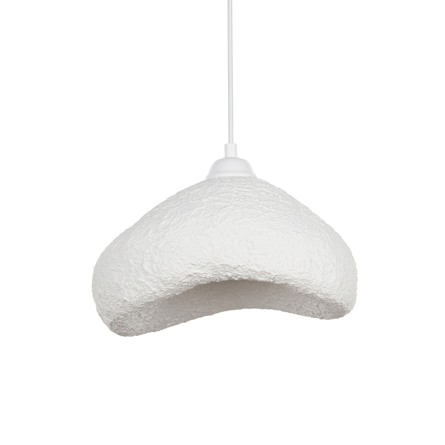 Brilagi - Lampă suspendată cu cablu WABI SABI 1xE27/40W/230V Ø 30 cm albă