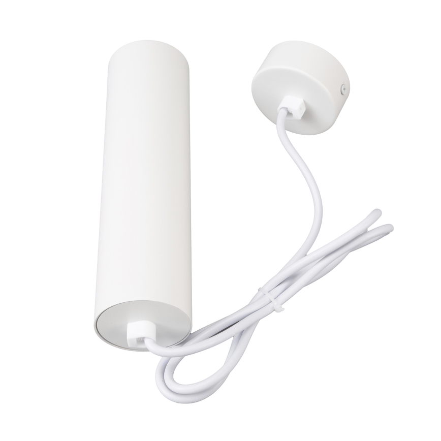 Brilagi - Lustru LED RGBW dimabil, suspendat pe cablu SELE, 1xGU10/4,8W/230V, 3000K, alb + telecomandă