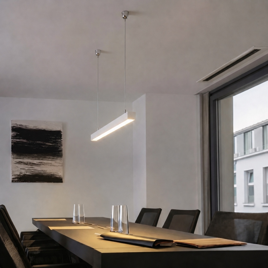 Brilagi - Lampă suspendată LED FULLDAY LED/10/15/20W/230V 2700/4000/6000K 60 cm albă