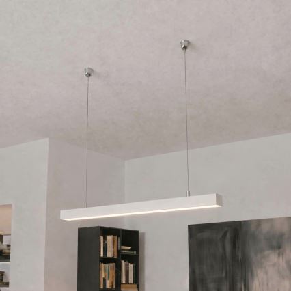 Brilagi - Lampă suspendată LED FULLDAY LED/10/15/20W/230V 2700/4000/6000K 60 cm albă