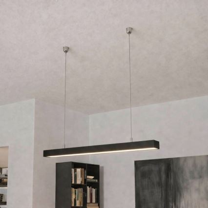 Brilagi - Lampă suspendată LED FULLDAY LED/10/15/20W/230V 2700/4000/6000K 60 cm neagră