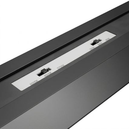 Brilagi - Corp de iluminat suspendat LED FULLDAY LED/20/30/40W/230V 2700/4000/6000K 120 cm negru