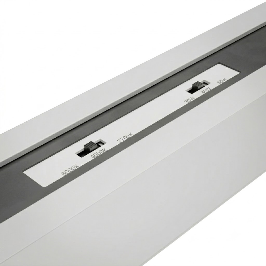 Brilagi - Lampă suspendată LED FULLDAY LED/30/40/50W/230V 2700/4000/6000K 150 cm albă