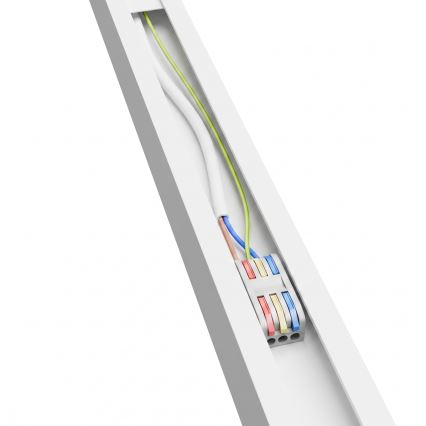 Brilagi - Lampă suspendată LED FULLDAY LED/30/40/50W/230V 2700/4000/6000K 150 cm albă