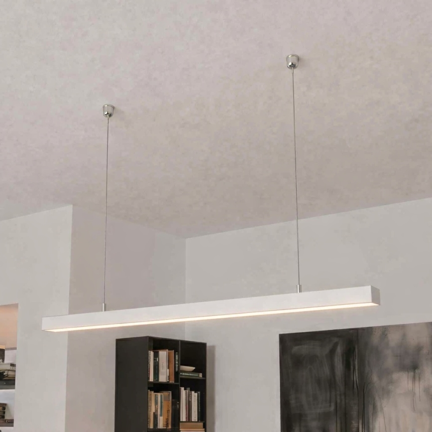 Brilagi - Lampă suspendată LED FULLDAY LED/30/40/50W/230V 2700/4000/6000K 150 cm albă