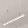 Brilagi - Lampă suspendată LED FULLDAY LED/30/40/50W/230V 2700/4000/6000K 150 cm albă