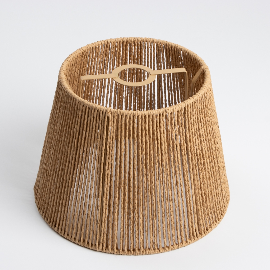 Brilagi - Lampă suspendată LED pe cablu CERIA BOHO, 1xE27/40W/230V, Ø 28 cm, maro