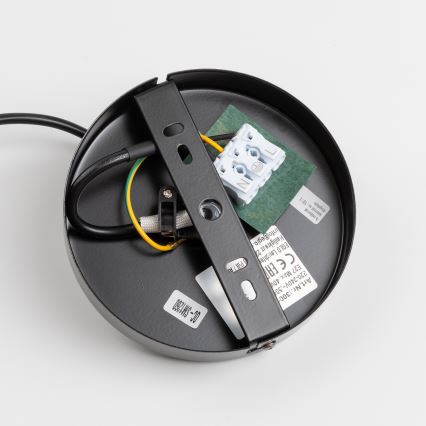 Brilagi - Lampă suspendată LED pe cablu CERIA BOHO, 1xE27/40W/230V, Ø 28 cm, maro