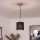 Brilagi - Lampă suspendată LED pe cablu NUBILA 1xE27/60W/230V Ø 14 cm neagră