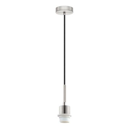 Brilagi - Lampă suspendată LED pe cablu NUBILA 1xE27/60W/230V Ø 14 cm neagră