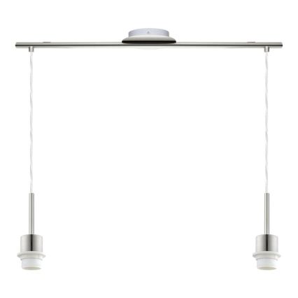 Brilagi - Lampă suspendată LED pe cablu NUBILA 2xE27/60W/230V, galbenă