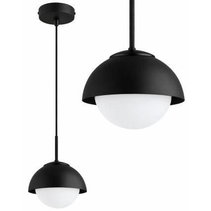 BRILAGI - Lampă suspendată pe cablu COSMO 1xE27/60W/230V diam. 18 cm neagră