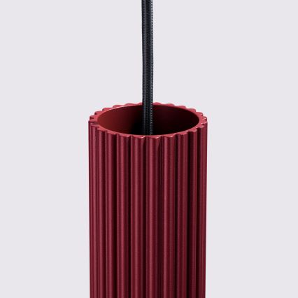 Brilagi - Lampă suspendată pe cablu CRESTO 1xGU10/10W/230V burgundiu