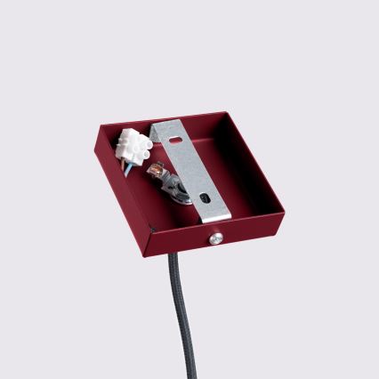 Brilagi - Lampă suspendată pe cablu CRESTO 1xGU10/10W/230V burgundiu