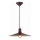 Brilagi - Lampă suspendată pe cablu FORGE 1xE27/60W/230V, ø 36 cm, cupru/patină