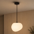 BRILAGI - Lampă suspendată pe cablu PEBBLES 1xE27/40W/230V Ø 20 cm neagră