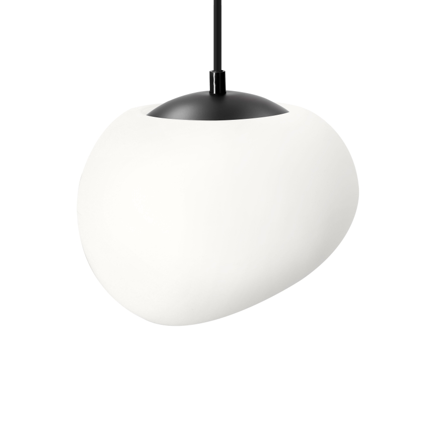 BRILAGI - Lampă suspendată pe cablu PEBBLES 1xE27/40W/230V Ø 20 cm neagră