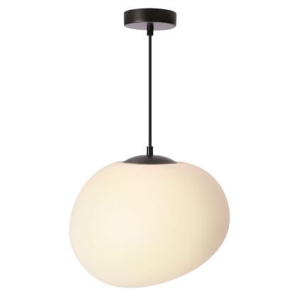 BRILAGI - Lampă suspendată pe cablu PEBBLES 1xE27/40W/230V Ø 30 cm neagră