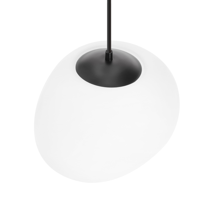 BRILAGI - Lampă suspendată pe cablu PEBBLES 1xE27/40W/230V Ø 30 cm neagră