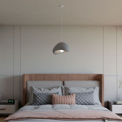 Brilagi - Lampă suspendată pe cablu WABI SABI, 1x E27/40W/230V, Ø 33 cm, gri