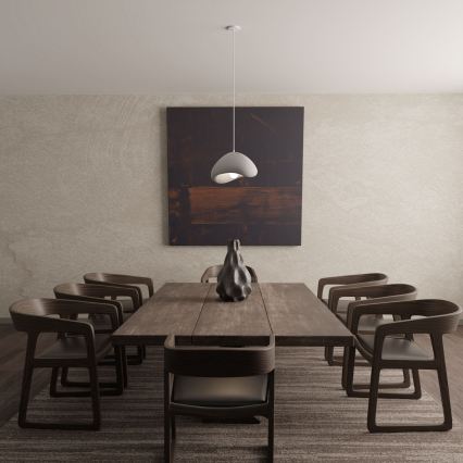Brilagi - Lampă suspendată pe cablu WABI SABI, 1x E27/40W/230V, Ø 33 cm, gri